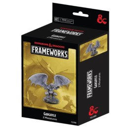 D&D Frameworks Unpainted Miniatures - Gargoyle - MINIS