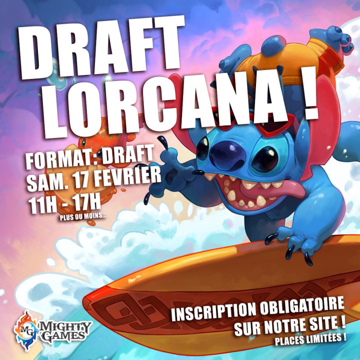 JEUX DE CARTE - Lorcana - La Draft brille sous les étoiles (en plein jour) - 2e édition