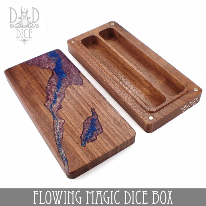 DÉS - Boite à Dés - Flowing Magic Dice Box