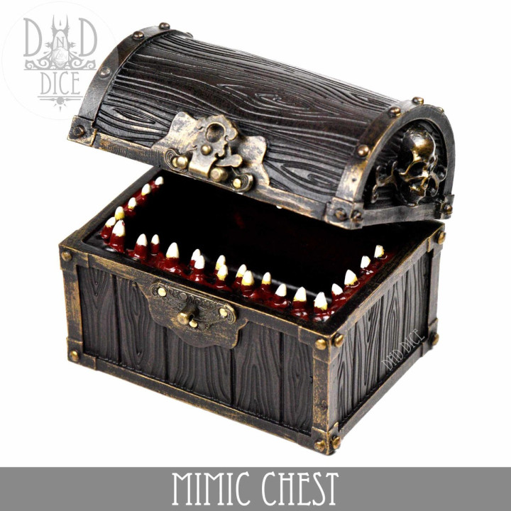 DÉS - Mimic Chest Dice Box