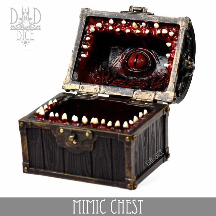 DÉS - Mimic Chest Dice Box