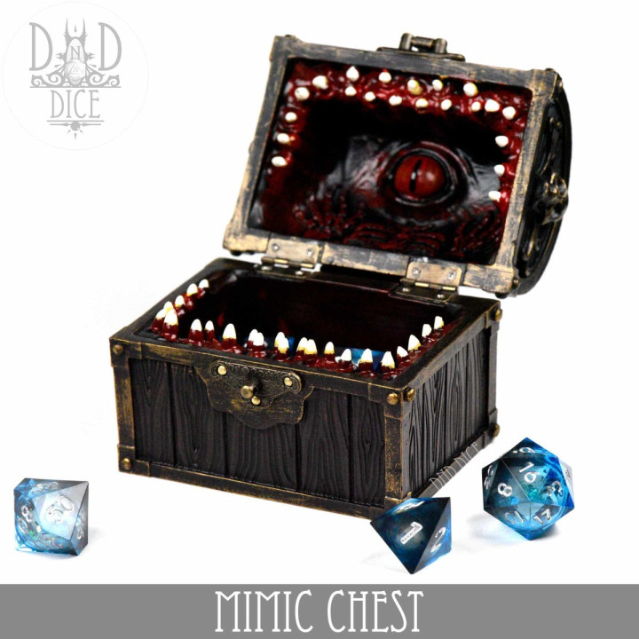 DÉS - Mimic Chest Dice Box