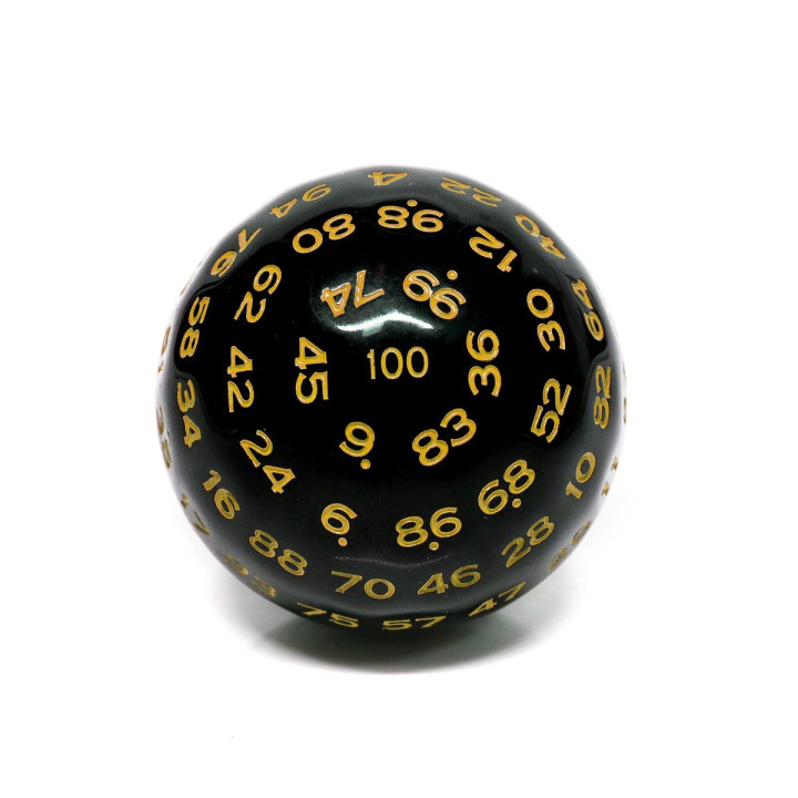 DÉS - D100 Single Oversize Dice