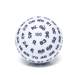 DÉS - D100 Single Oversize Dice