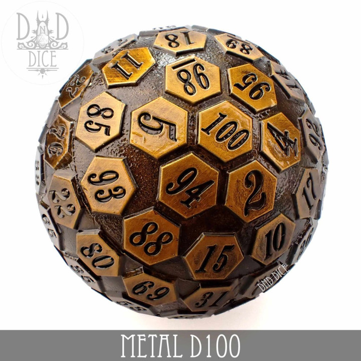 DÉS - Metal D100