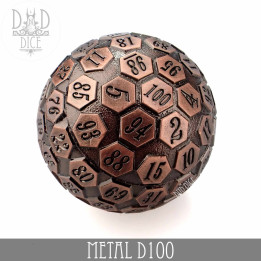 DÉS - Metal D100