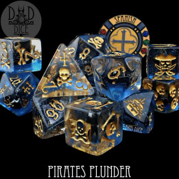 DÉS - Pirates Plunder 11 Dice Set