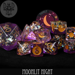 DÉS - Moonlit Night 12 Dice Set