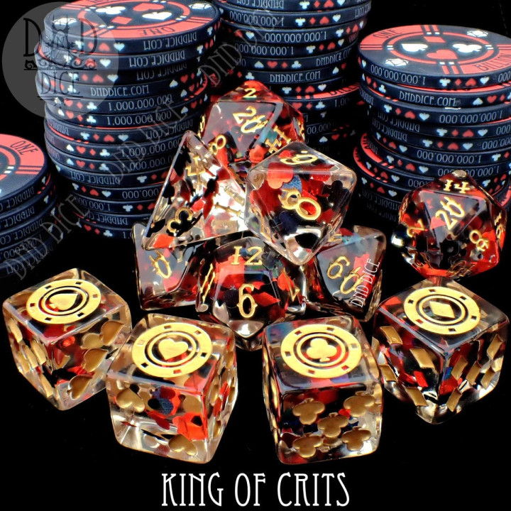 DÉS - King of Crits 11 Dice Set