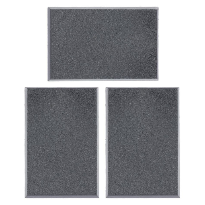 HOBBY ACCESSOIRES - Socles rectangulaires citadel 40mm X 60mm