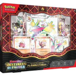 TCG - Pokémon EV045 : Coffret Premium Flâmigator
