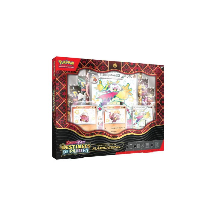 Pokémon EV045 : Coffret Premium Flâmigator - TCG