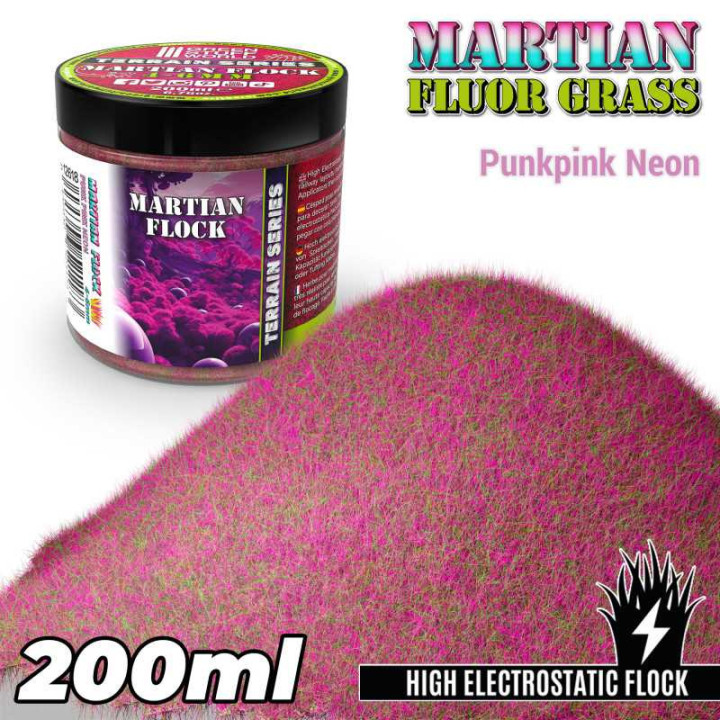 Martian Fluor Grass - 200ml - STATIC GRASS