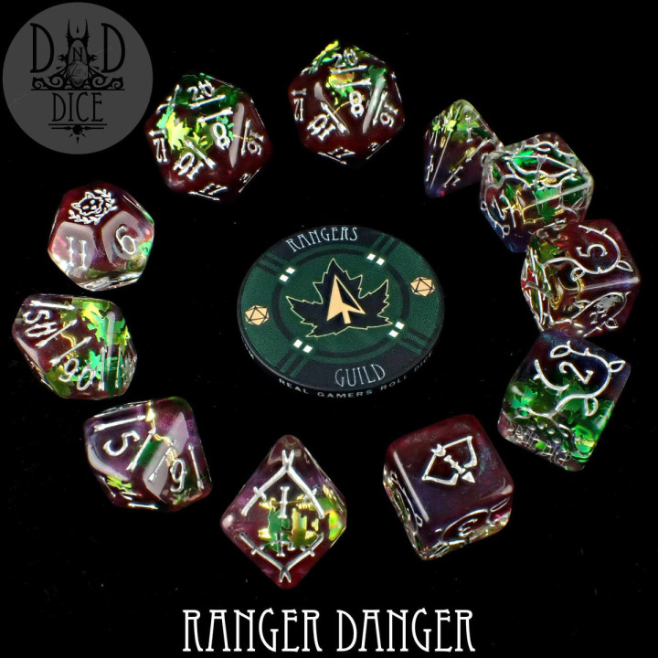 Ranger Danger 11 Dice Set - DÉS