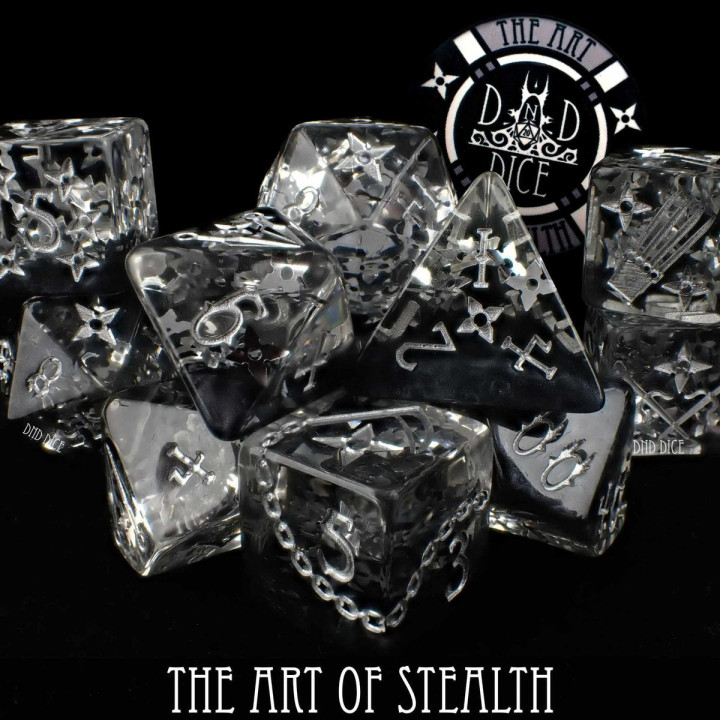 DÉS - The Art of Stealth 11 Dice Set
