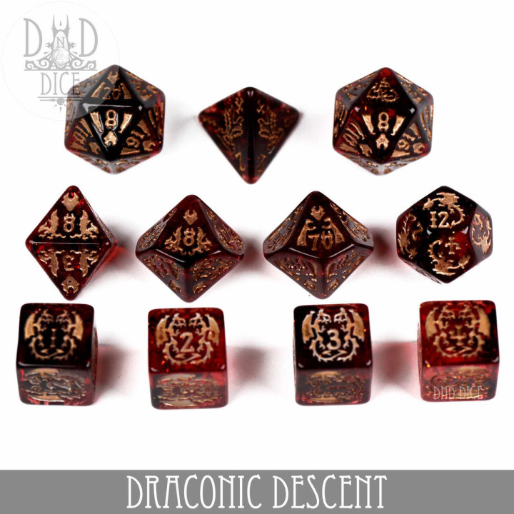 DÉS - Draconic Descent 11 Dice Set