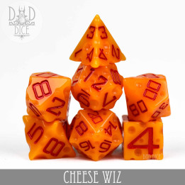 DÉS - Cheese Wiz Dice Set