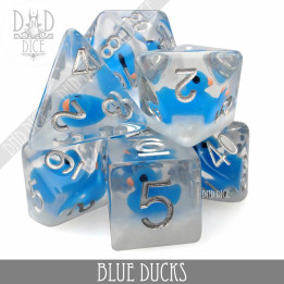 Blue Ducks Dice Set - DÉS