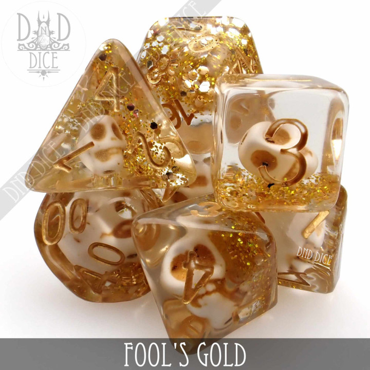 DÉS - Fool's Gold Dice Set
