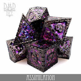 DÉS - Assimilation Metal Dice Set