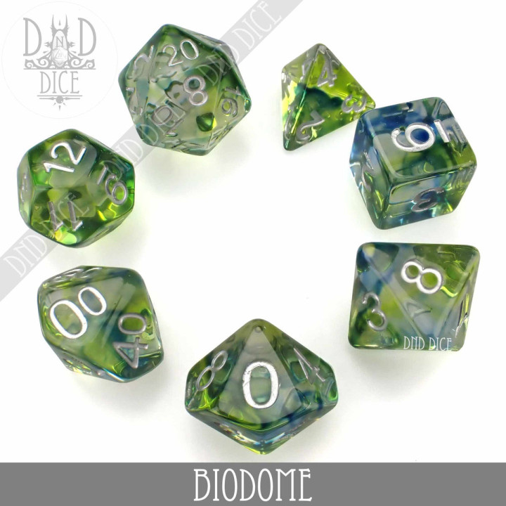 DÉS - Biodome Dice Set
