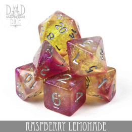 DÉS - Raspberry Lemonade Dice Set
