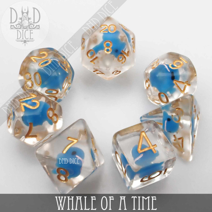 DÉS - Whale of a Time Dice Set