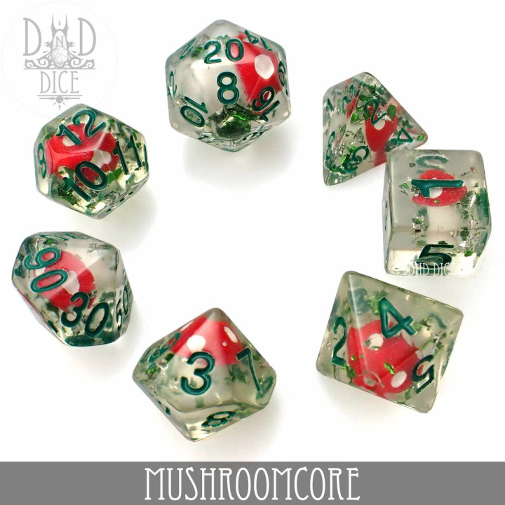 DÉS - Mushroomcore Dice Set