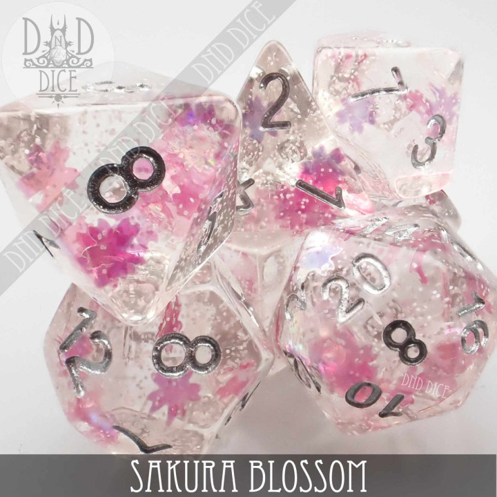 DÉS - Sakura Blossom Dice Set