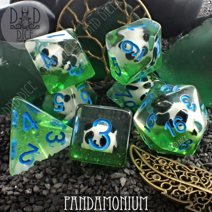 Pandamonium Dice Set - DÉS