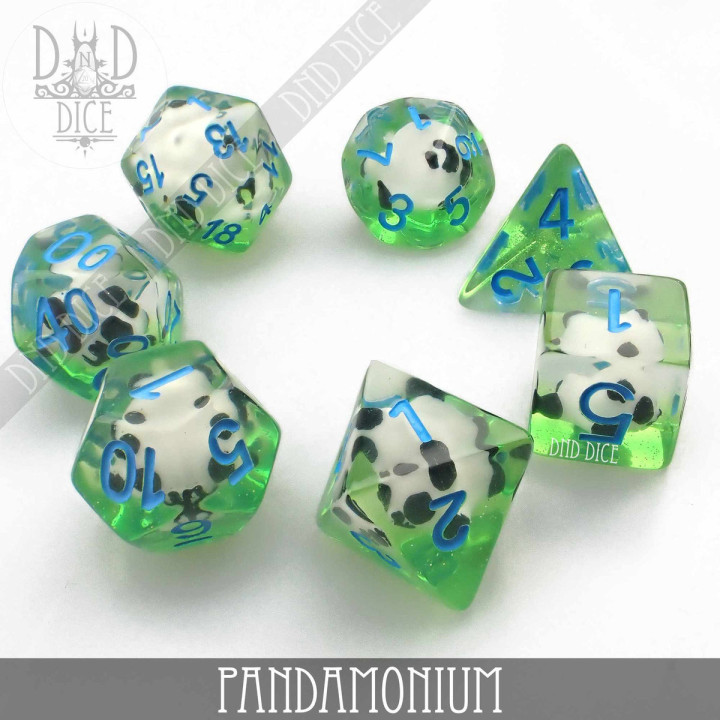 Pandamonium Dice Set - DÉS