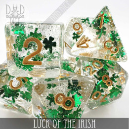 Luck of the Irish Dice Set - Dice