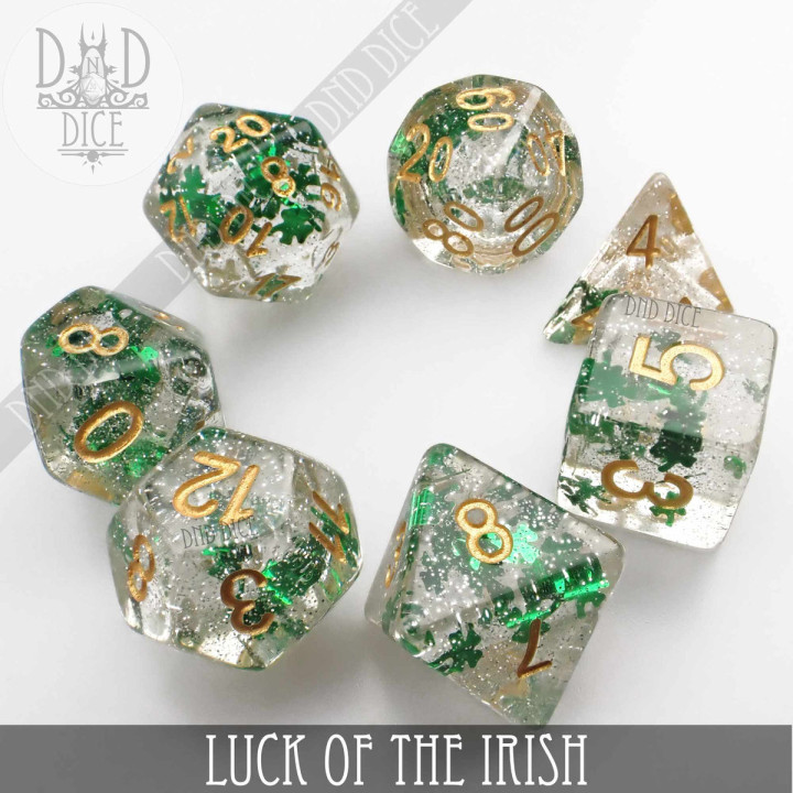 Luck of the Irish Dice Set - Dice
