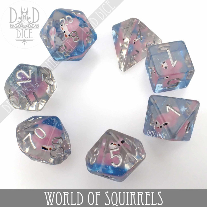 DÉS - World of Squirrels Dice Set