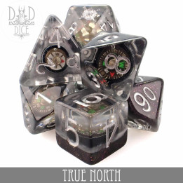 True North Dice Set (Real Compass) - DES