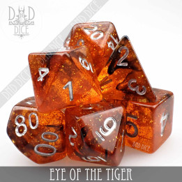 DÉS - Eye of the Tiger Dice Set