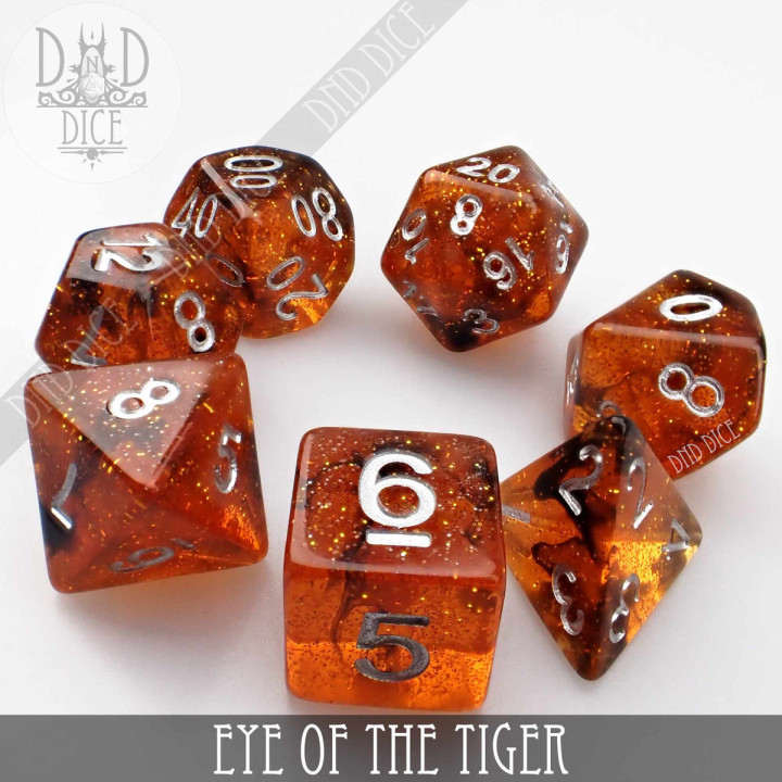 Eye of the Tiger Dice Set - DES