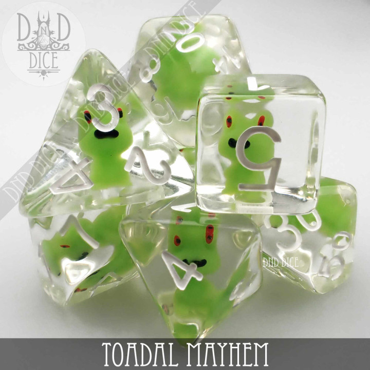 Toadal Mayhem Dice Set - Dice