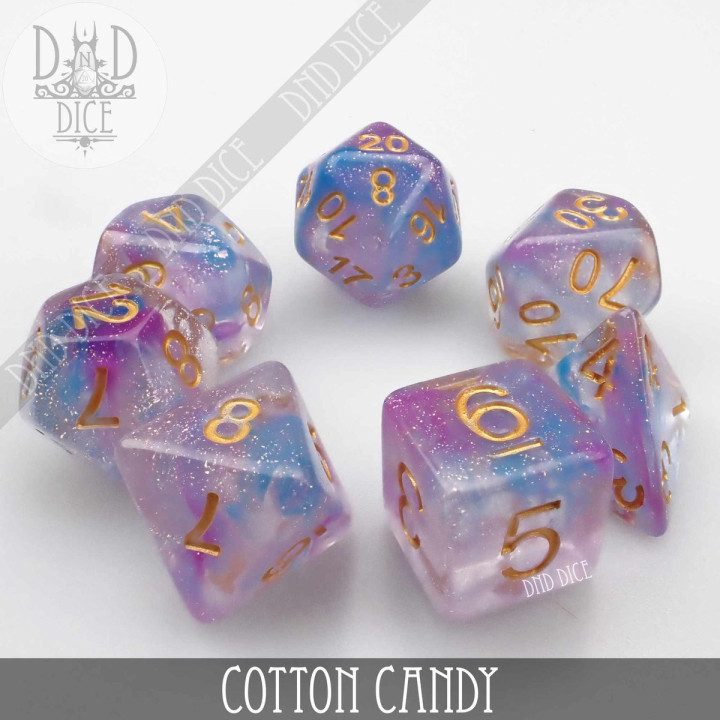 DÉS - Cotton Candy Dice Set