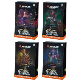 MAGIC THE GATHERING - MTG - Les hors-la-loi de Croisetonnerre - Decks de Commander
