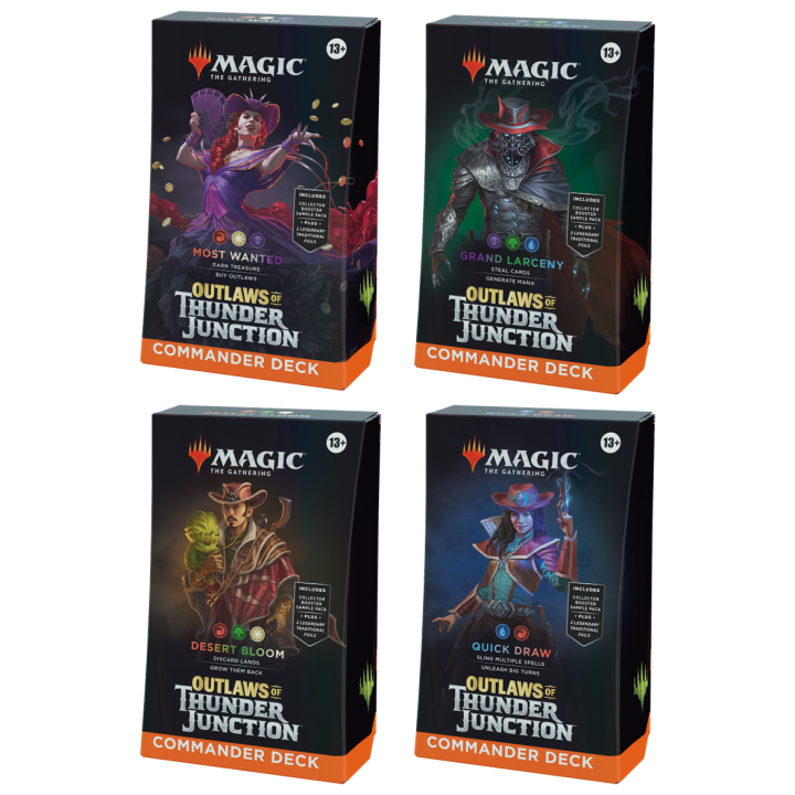 MAGIC THE GATHERING - MTG - Les hors-la-loi de Croisetonnerre - Decks de Commander