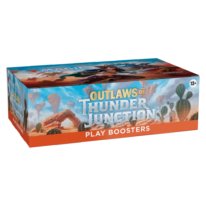 MTG - Outlaws of Thunder Junction Collector - Play Booster Box - MAGIC THE GATHERING