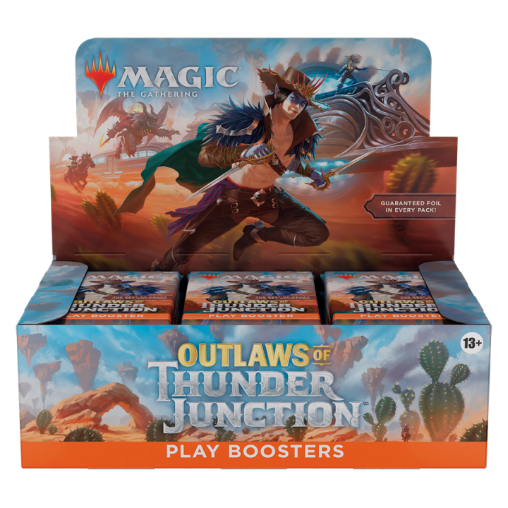 MTG - Outlaws of Thunder Junction Collector - Play Booster Box - MAGIC THE GATHERING