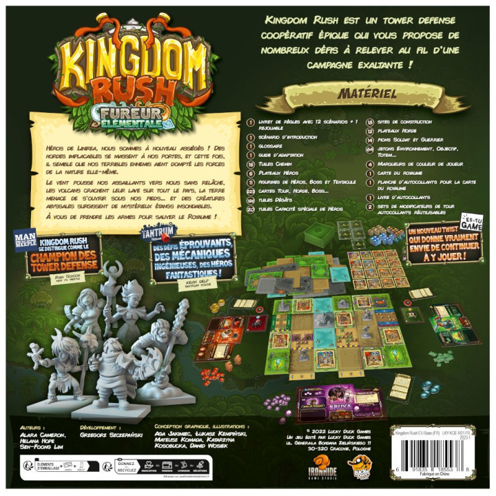 Kingdom Rush : Fureur Elémentale - KOOPERATIVE SPIELE