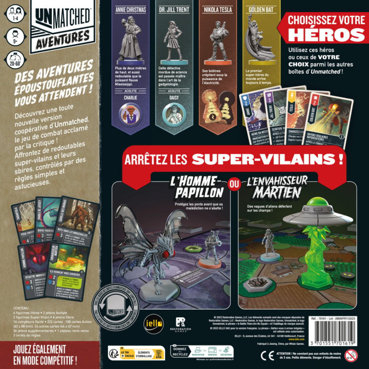 Unmatched Aventures - Chroniques Inouïes - ZU SORTIEREN