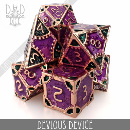 DÉS - Devious Device Metal Dice Set
