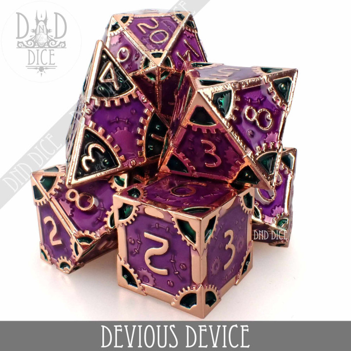 DÉS - Devious Device Metal Dice Set