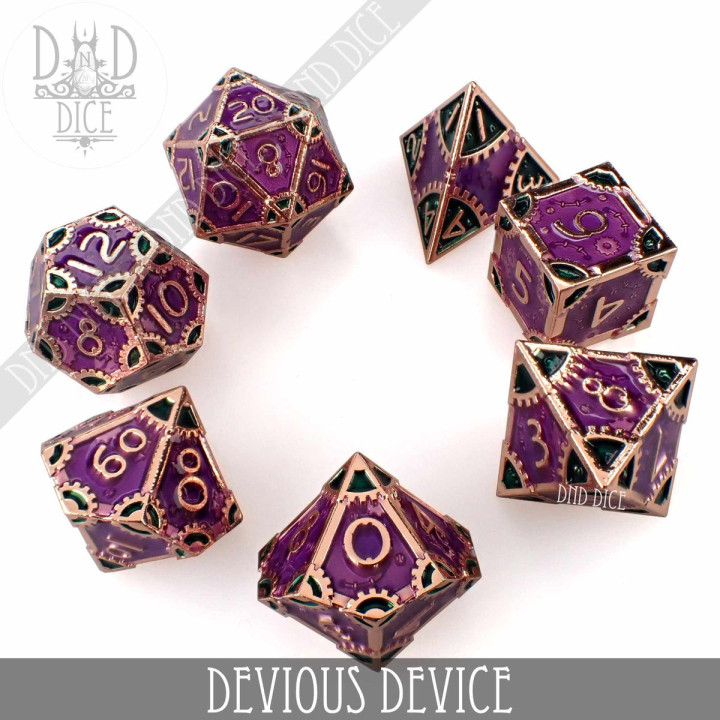 DÉS - Devious Device Metal Dice Set