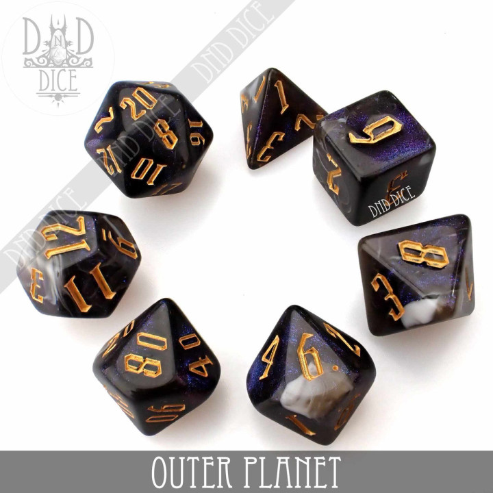 Outer Planet Dice Set - Dice