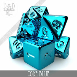 DÉS - Code Blue Dice Set